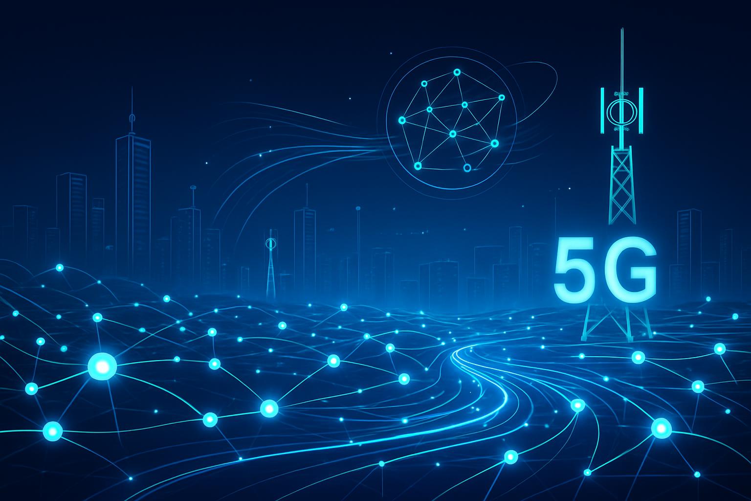 5G网络建设现场